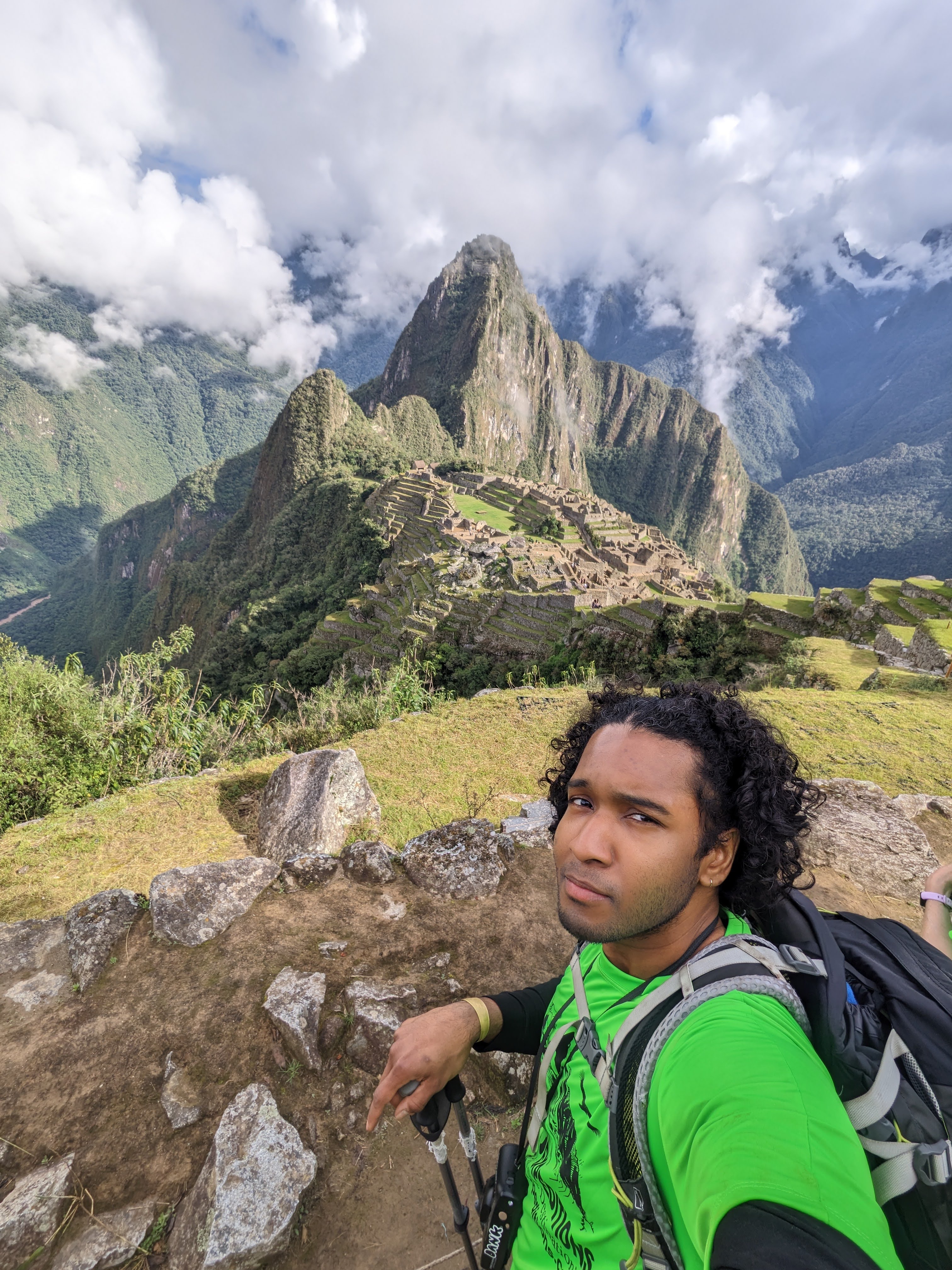 Worth the 4 day hike to see this wonder of the world!